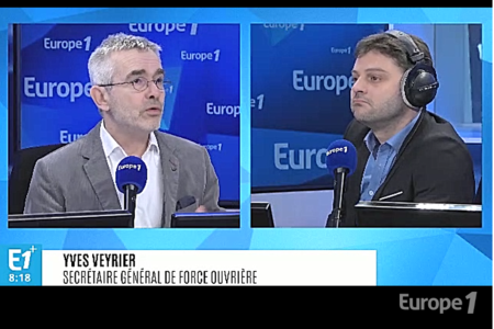 Yves VEYRIER sur Europe 1, France info, BMF business, RMC